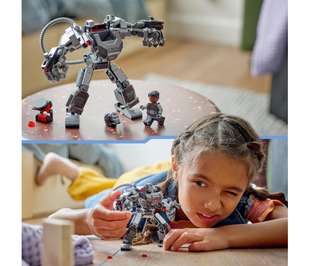 LEGO Marvel 76277 Mechaniczna zbroja War Machine - 1202187 - zdjęcie 6